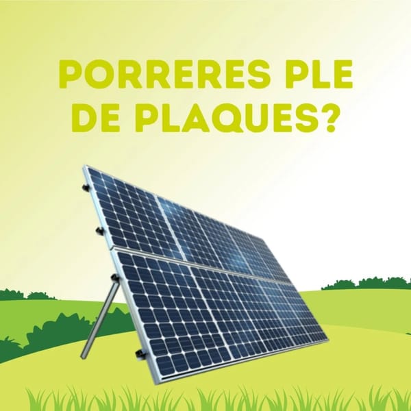 MÉS PER PORRERES NO VOL FORA VILA PLE DE PLAQUES